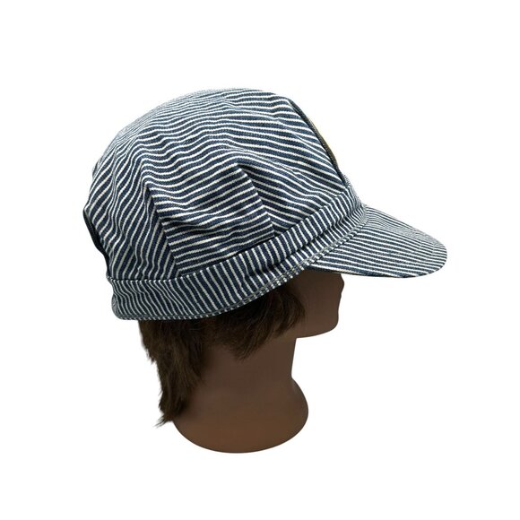 Bermuda Railway Co. Striped Engineer Cap - Picture 3 of 8